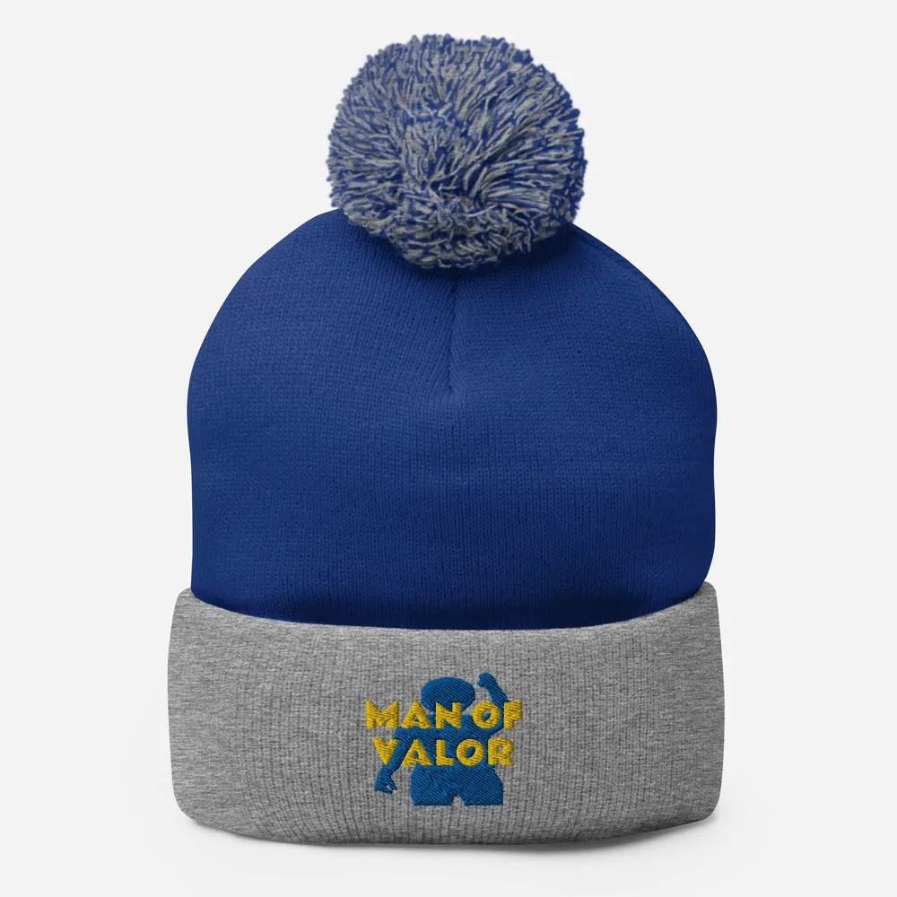 Man of Valor Pom-Pom Beanie
