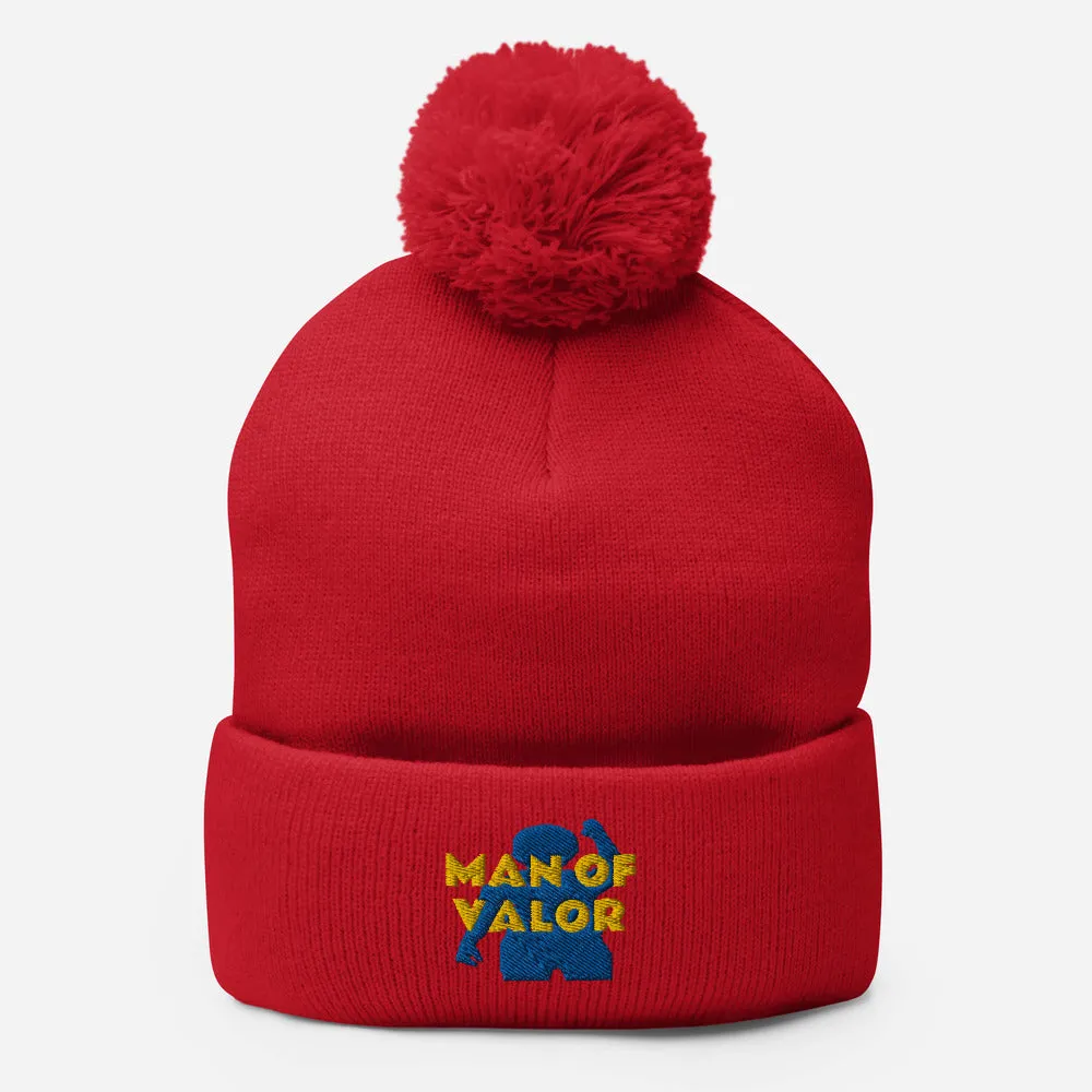 Man of Valor Pom-Pom Beanie