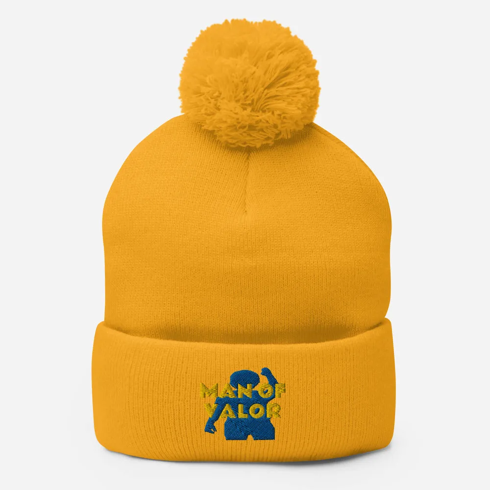 Man of Valor Pom-Pom Beanie