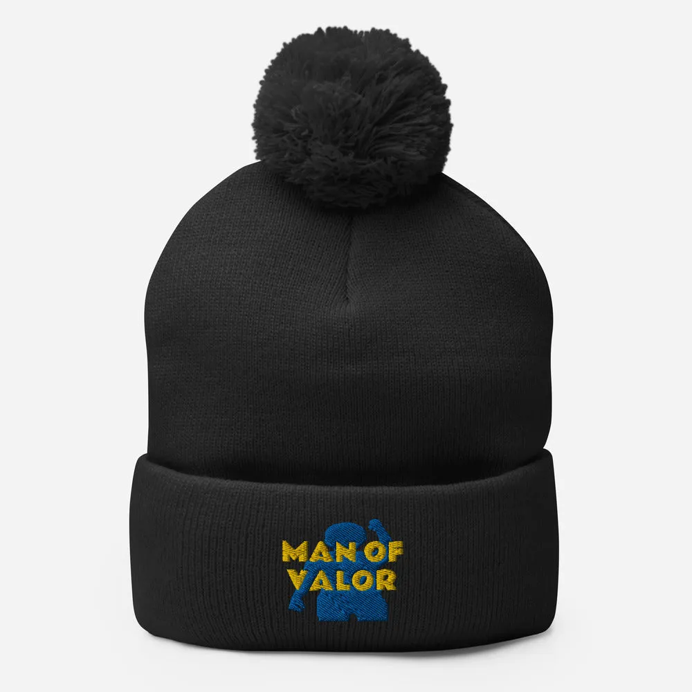 Man of Valor Pom-Pom Beanie