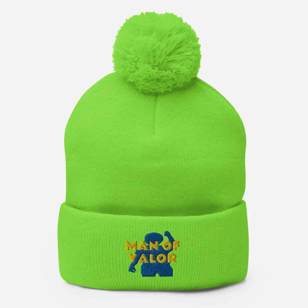 Man of Valor Pom-Pom Beanie