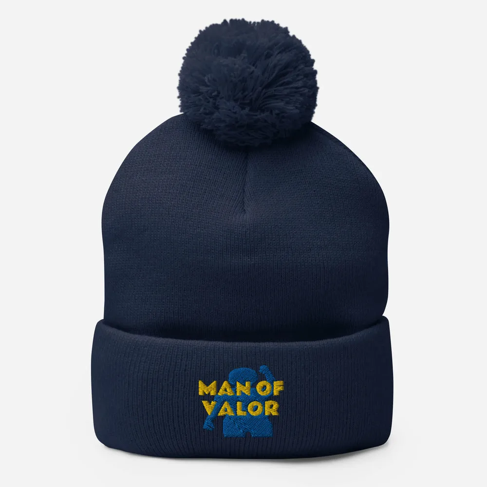 Man of Valor Pom-Pom Beanie