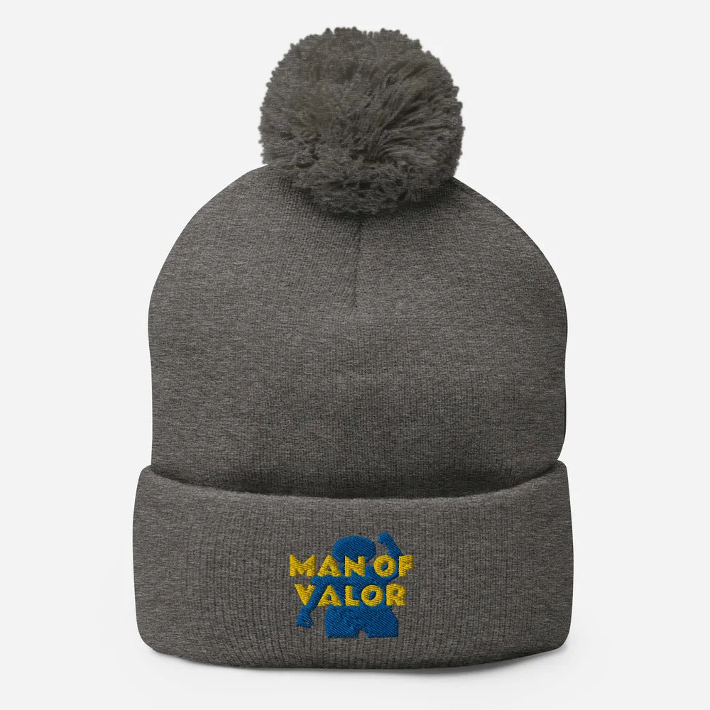 Man of Valor Pom-Pom Beanie