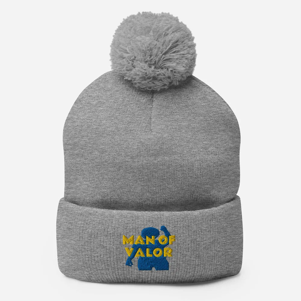 Man of Valor Pom-Pom Beanie