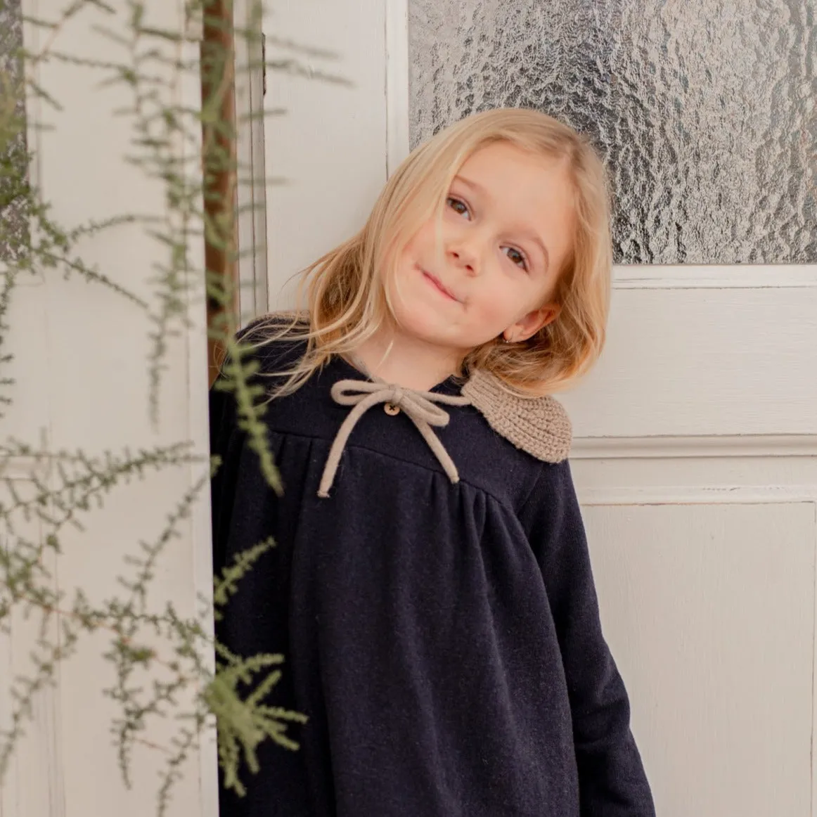 Margot Knitted Collar (Taupe)