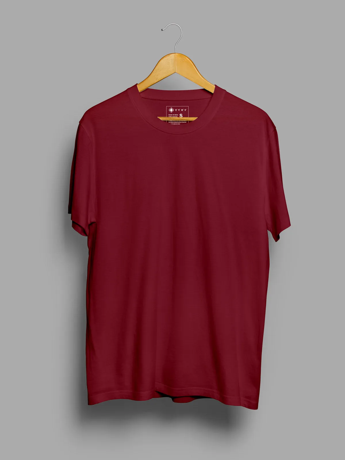 Maroon & Peach T shirt Combo