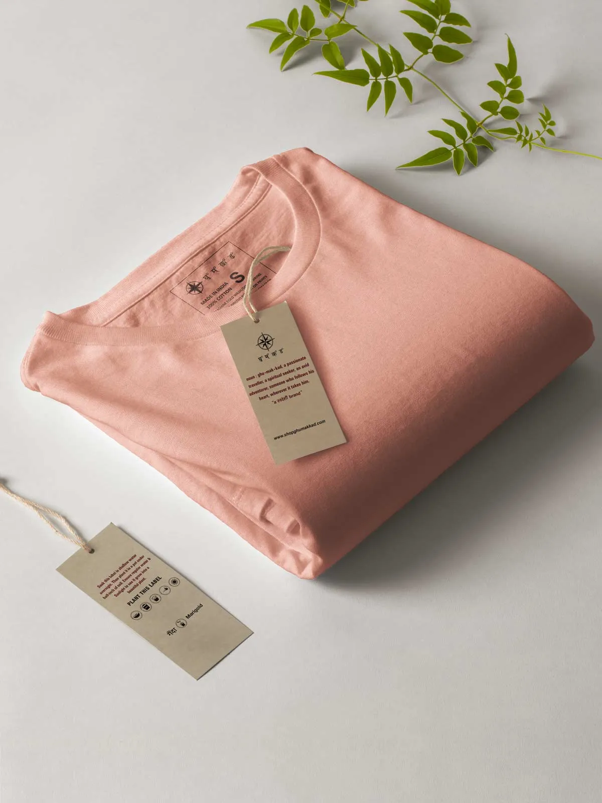 Maroon & Peach T shirt Combo