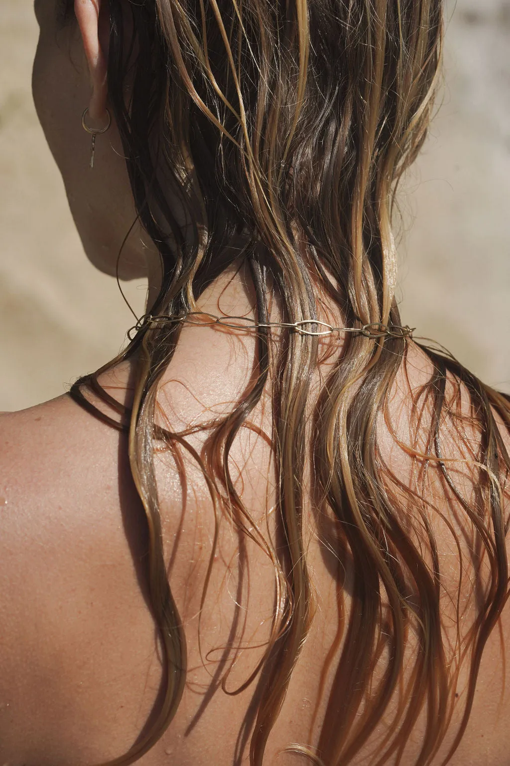 Marquise Gold Necklace