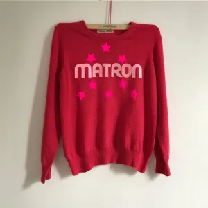 Matron cashmere up-cycled jumper