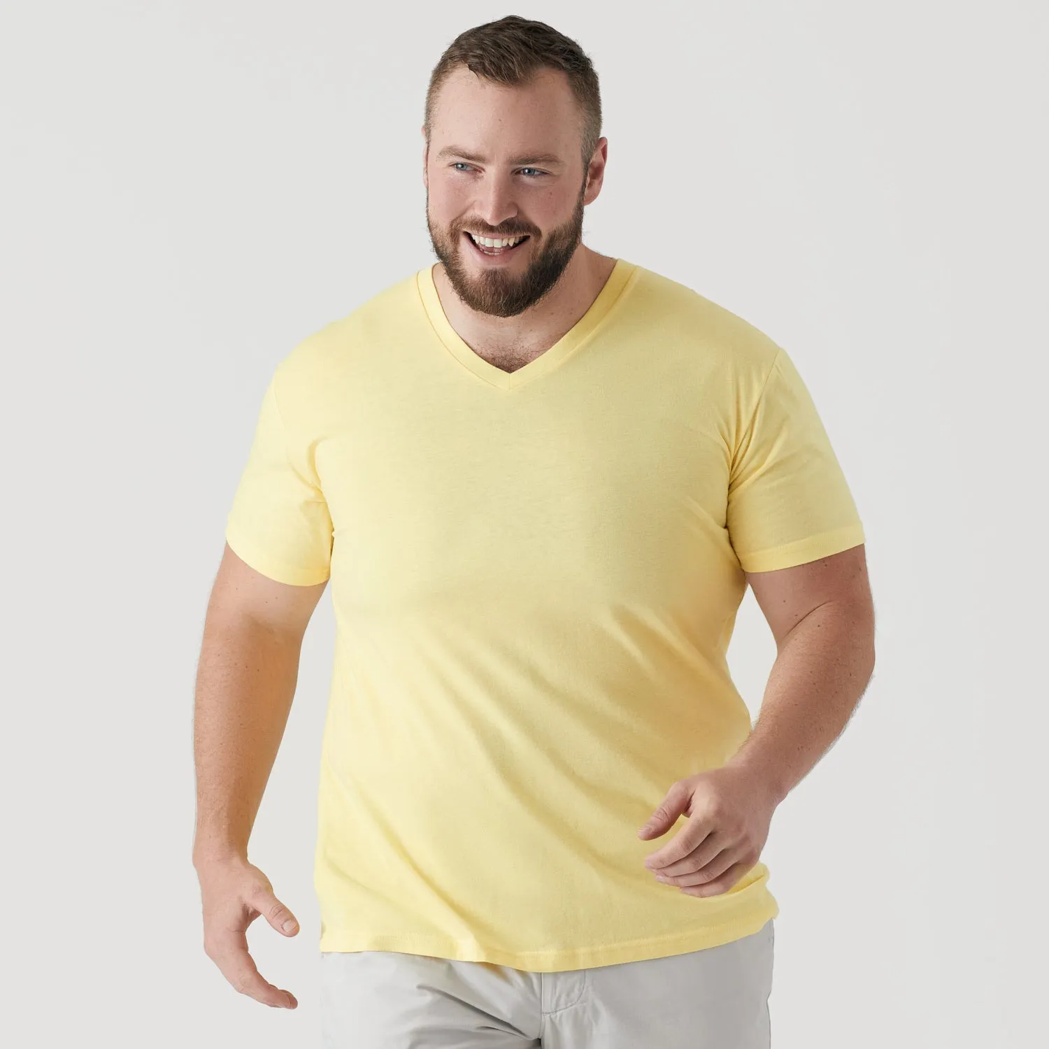 Mellow Yellow V-Neck Tee
