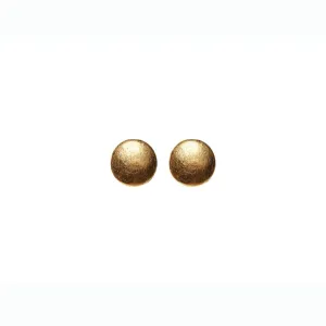 Memphis Earrings - Acacia and Gold Foil