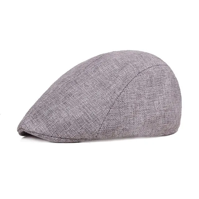 Men Women Gatsby Hats Caps Golf Driving Sun Flag