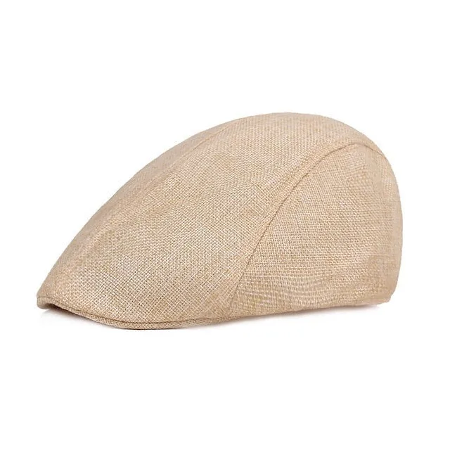 Men Women Gatsby Hats Caps Golf Driving Sun Flag