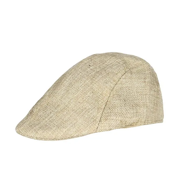 Men Women Gatsby Hats Caps Golf Driving Sun Flag
