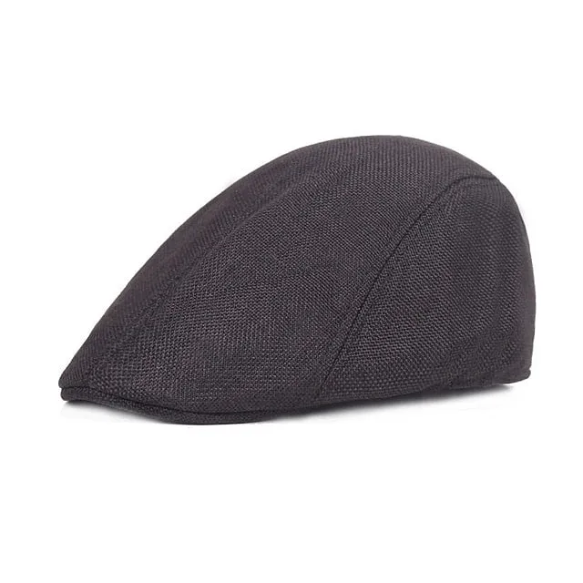 Men Women Gatsby Hats Caps Golf Driving Sun Flag