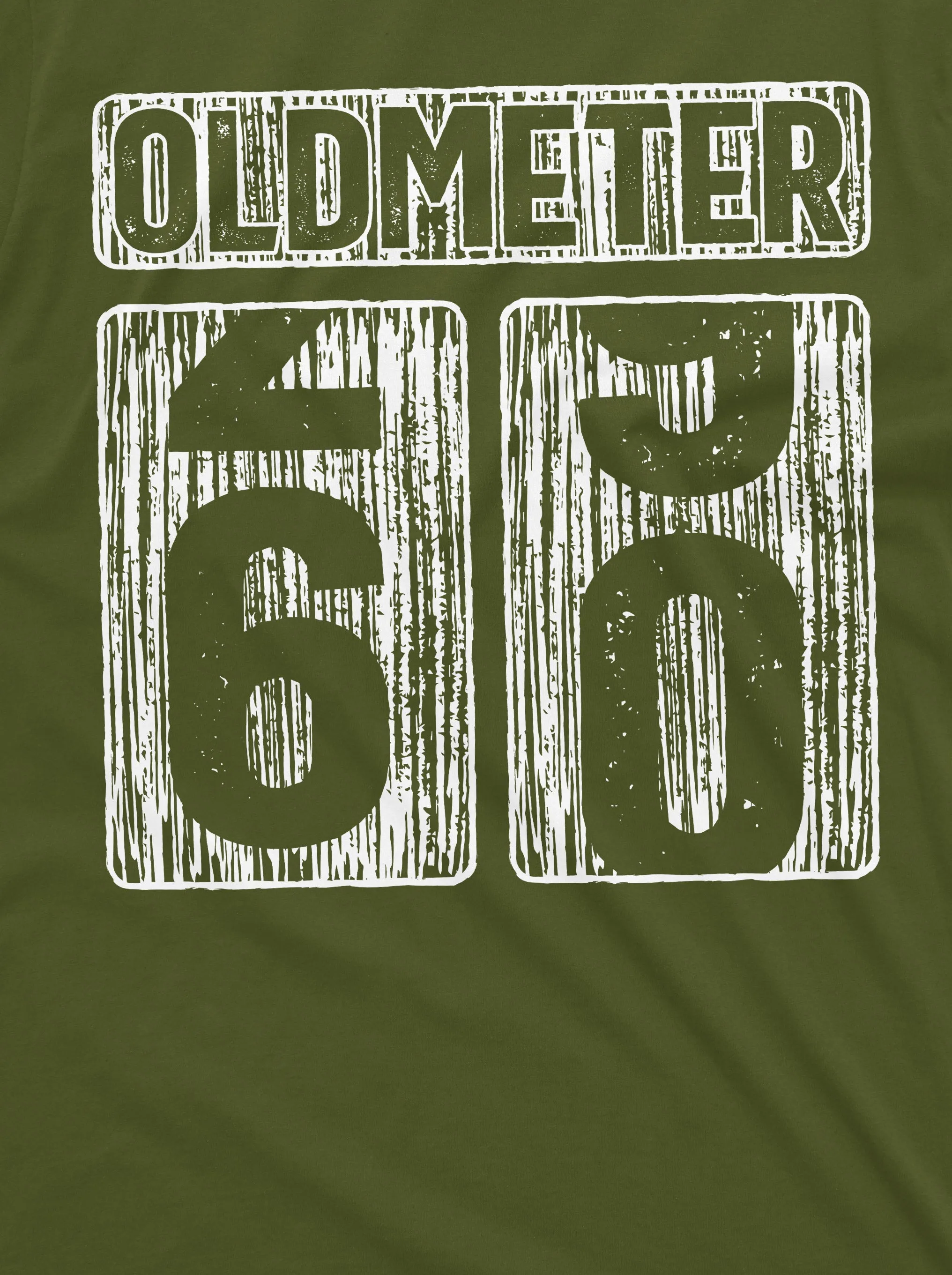 Men's 60th Birthday celebration anniversary T-shirt Funny Tee Odometer age Dad Grandpa gift Tee shirt