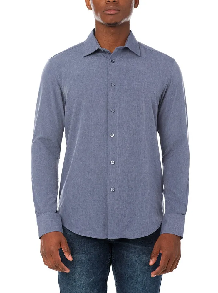 Men's basic long sleeve shirt