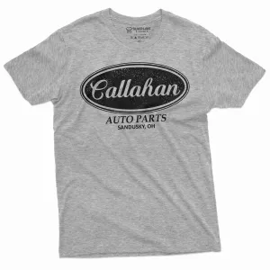 Men's Callahan Auto Parts T-shirt Funny Tee shirt | Popular Culuture Mens Tee