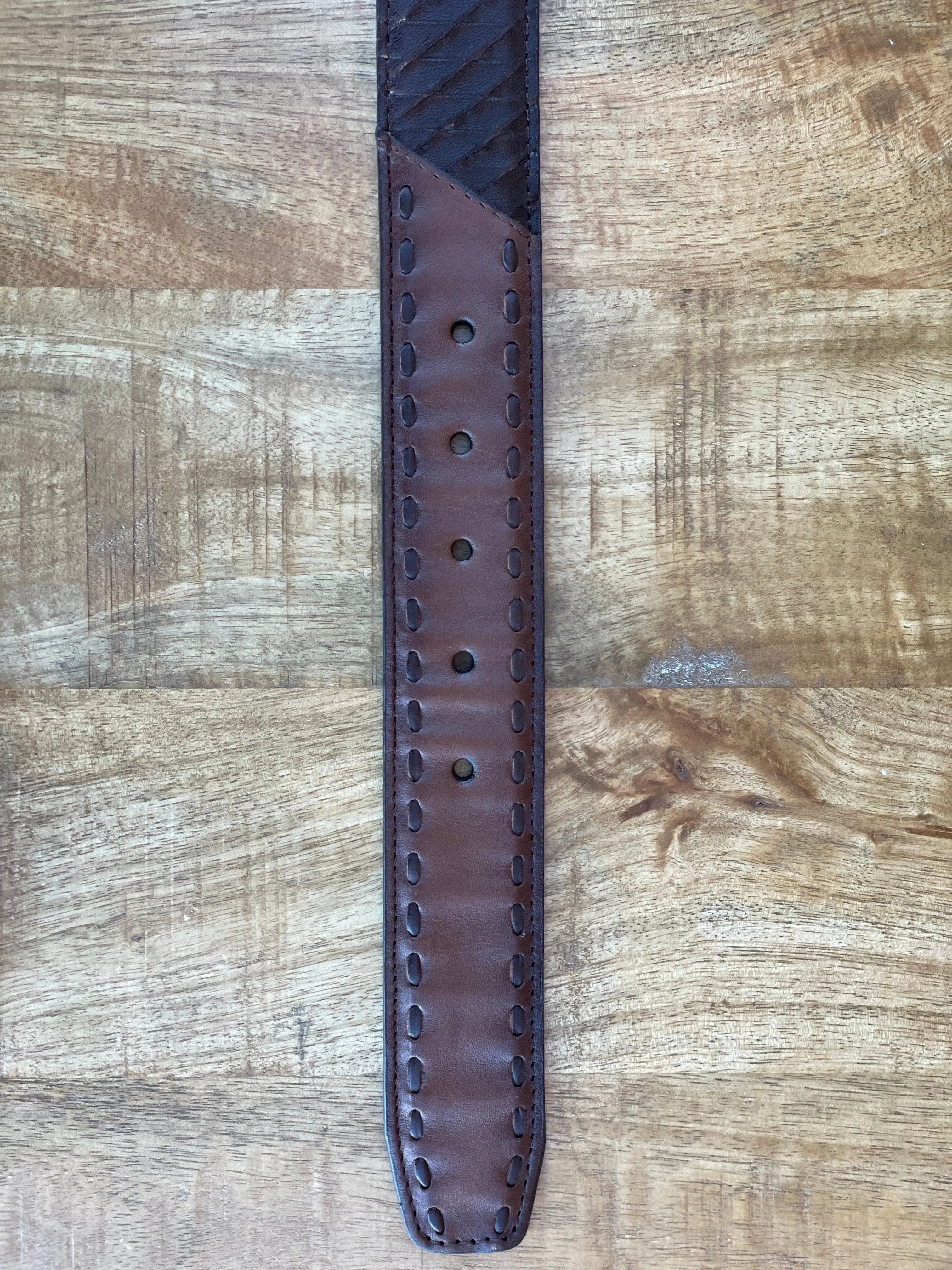 Men’s Cuadra Brown Woven Belt