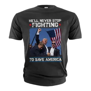 Men's Donald Trump Support T-shirt Trump Save America Shirt USA Patriotic Tee Shirt