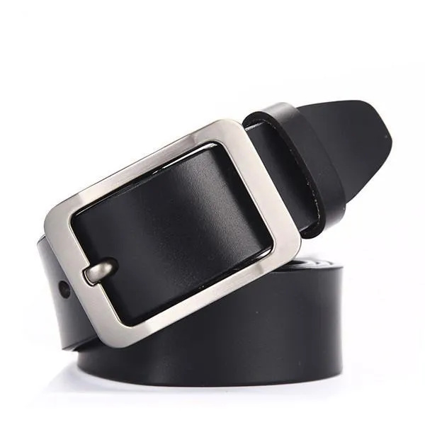 Men's Genuine Cowhide Leather Leather Belt Cummerbunds