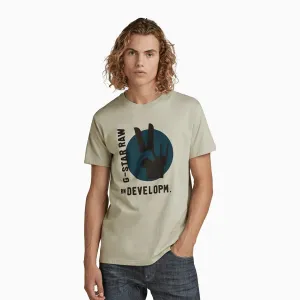 Men's Hand Graphic T Shirt