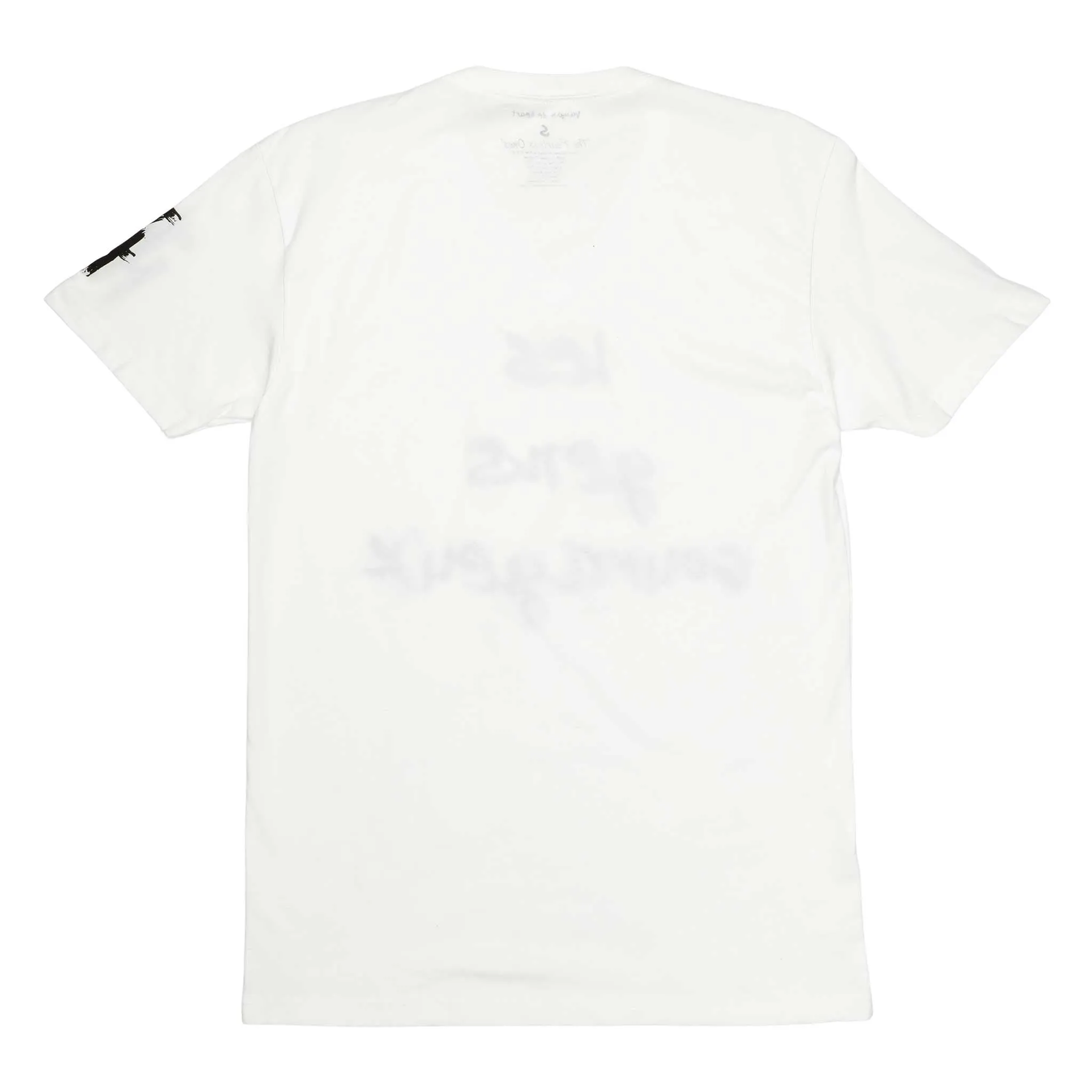 Men's - Les gens Courageux White V-Neck T-Shirt
