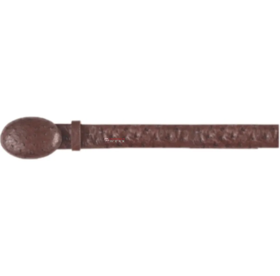 Men’s Los Altos Ostrich Cowboy Belt Nonadjustable