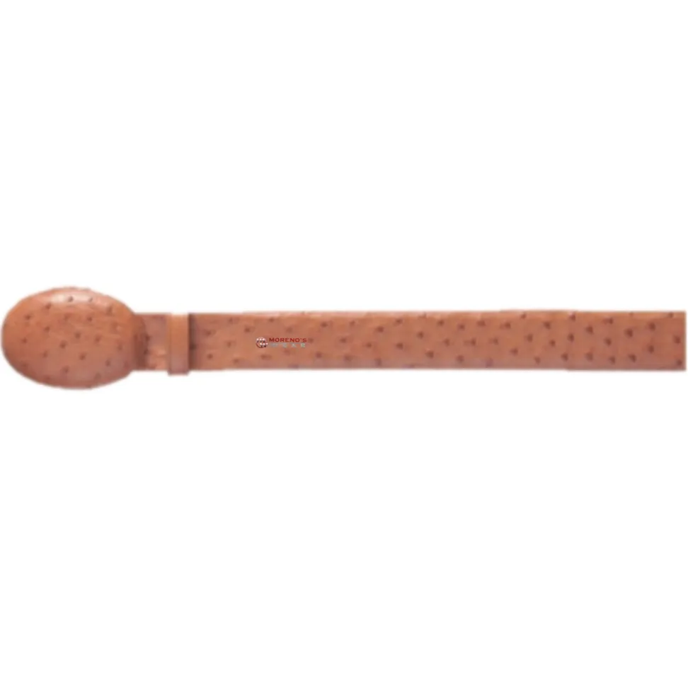 Men’s Los Altos Ostrich Cowboy Belt Nonadjustable