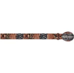 Men’s Los Altos Python Cowboy Belt Nonadjustable