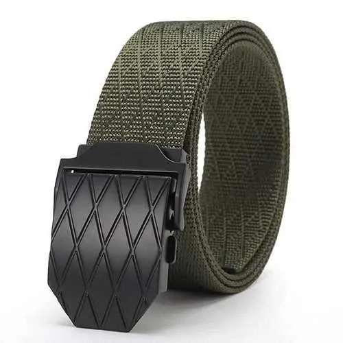 Mens Military Tactical Canvas Dress Belts