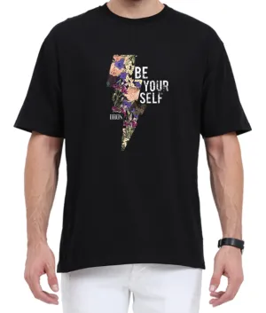 Men's Oversized Tshirt - DRON ABA Be Yourself - OS18 Black