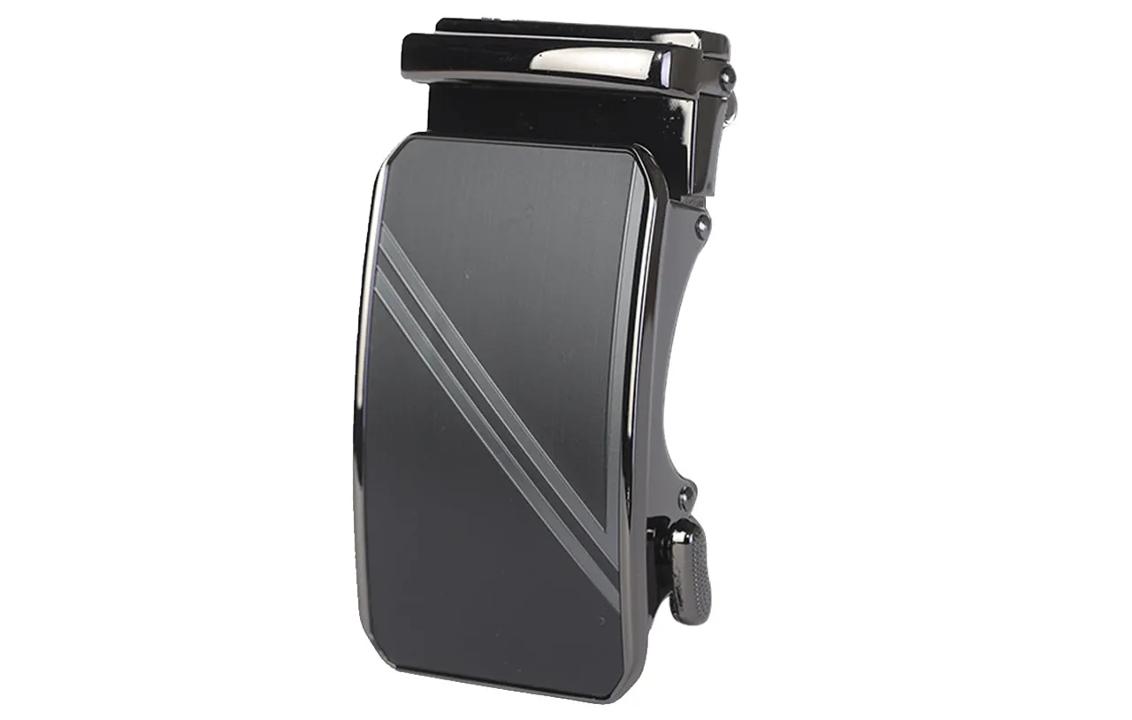 Men's Roxoni Ultra Soft Geniune Leather Ratchet Dress Belt With Elegant Design Pattern