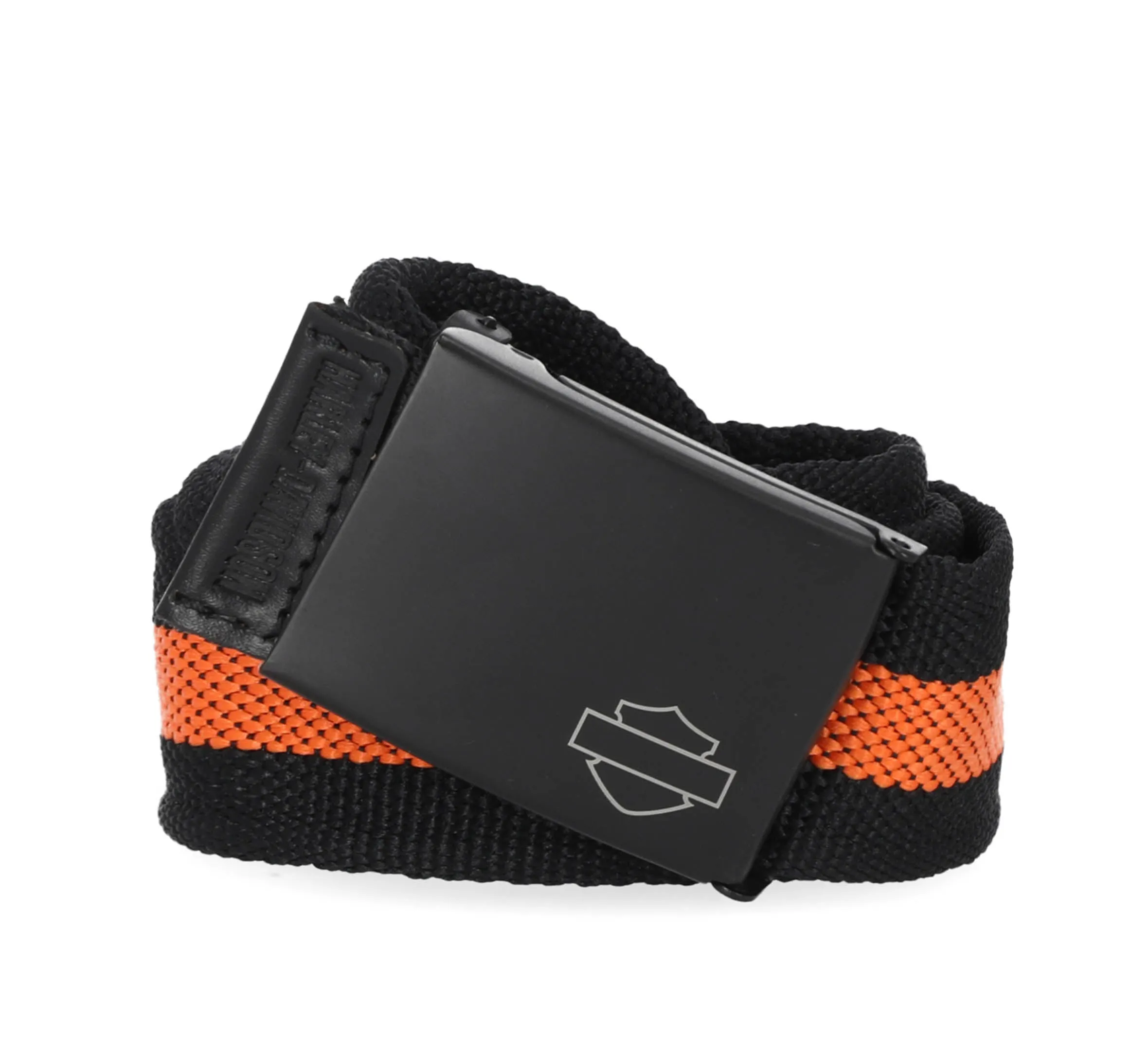 Men's Tactical Gunmetal Buckle Orange Belt - Orange