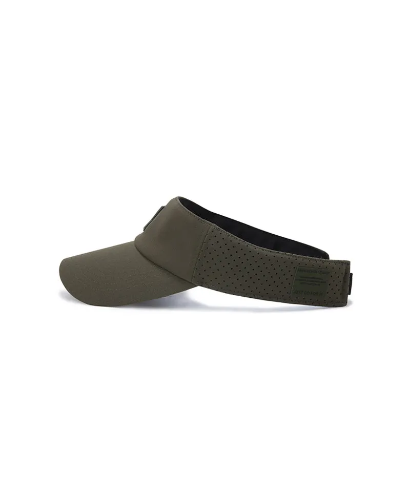 Men's Two-Tone Logo Visor - Khaki