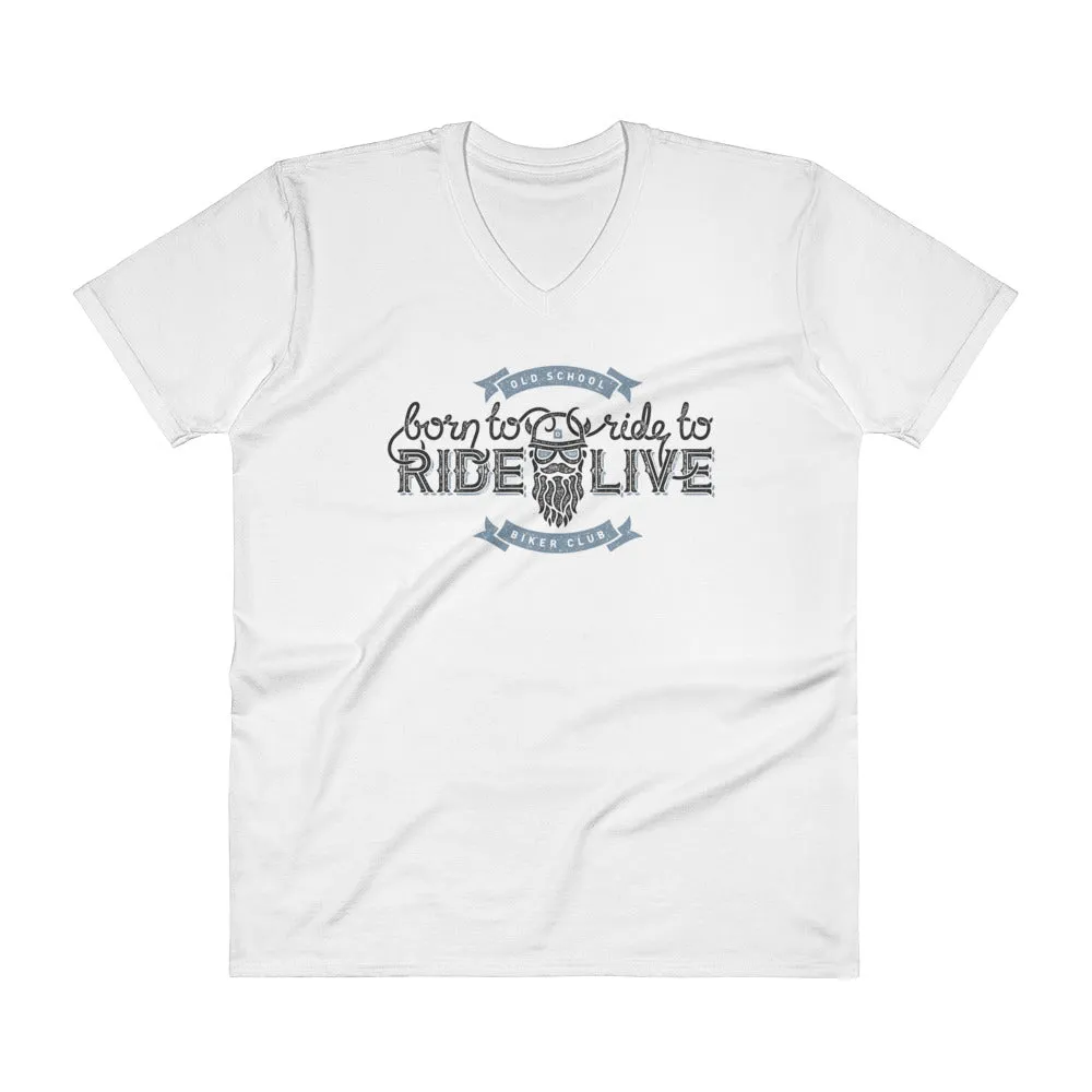 Men's V- Neck T Shirt - The Roadie