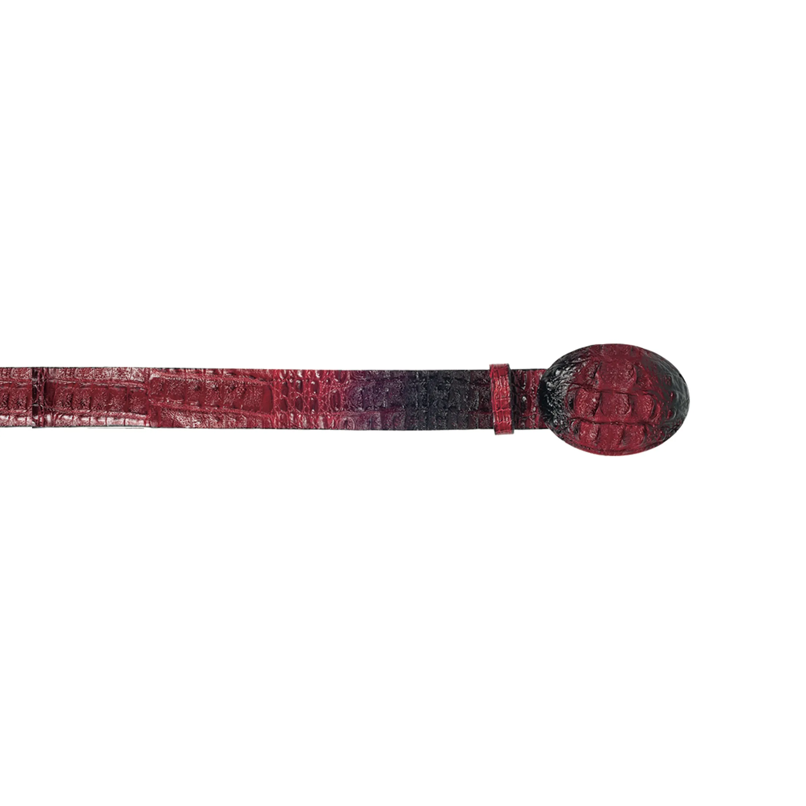 Men's Wild West Caiman Hornback Belt