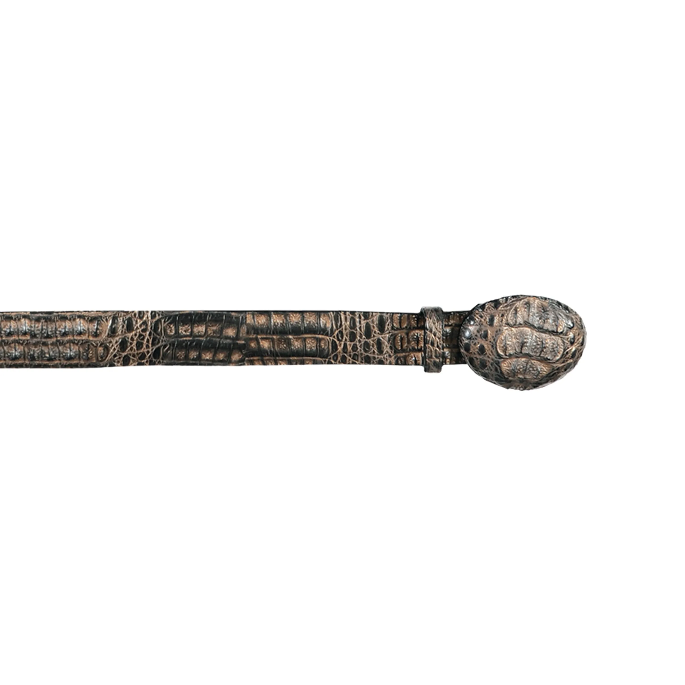 Men's Wild West Caiman Hornback Belt