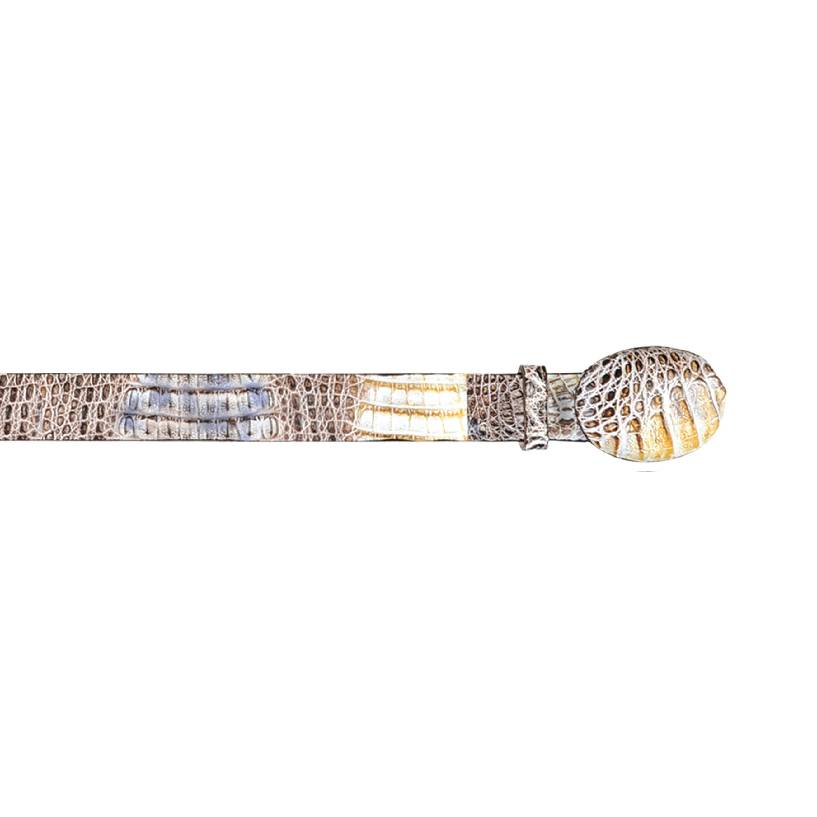 Men's Wild West Caiman Hornback Belt