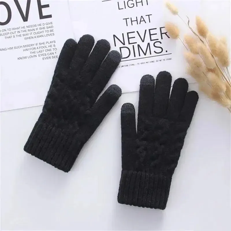 Men's Winter Fleece Gloves – Full Finger
