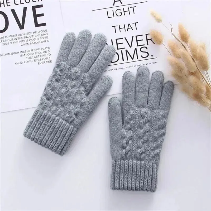 Men's Winter Fleece Gloves – Full Finger