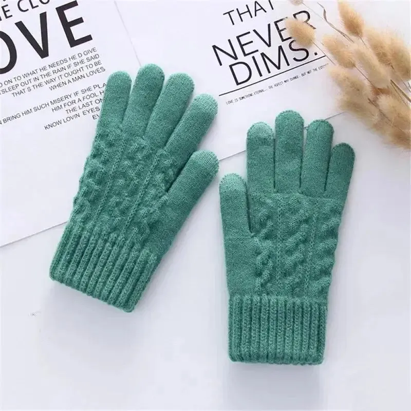 Men's Winter Fleece Gloves – Full Finger