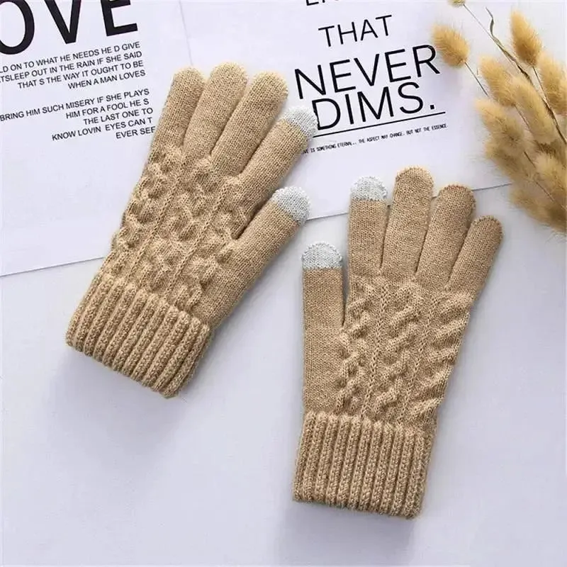 Men's Winter Fleece Gloves – Full Finger