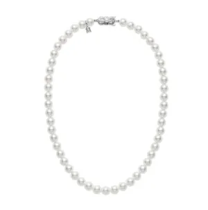 Mikimoto White Gold Pearl Choker