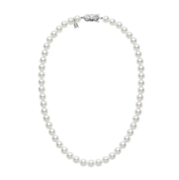 Mikimoto White Gold Pearl Choker