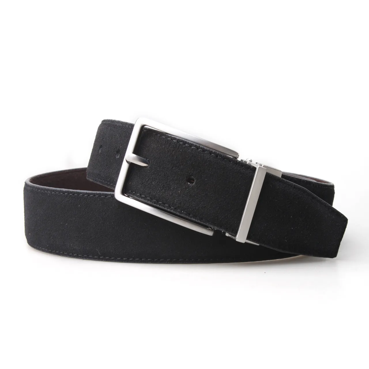 Miles Reversible Suede Leather 3.5 CM Belt