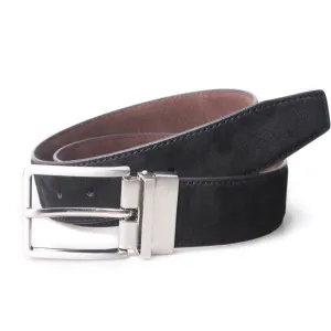 Miles Reversible Suede Leather 3.5 CM Belt