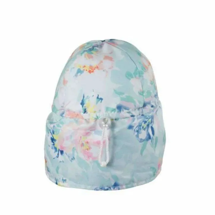 Millymook Mint Peony Baby Legionnaire Hat