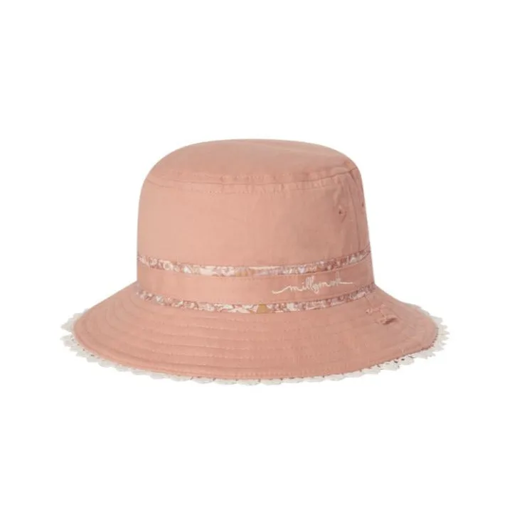 Millymook Reversible Bucket Hat - Sadie Blush