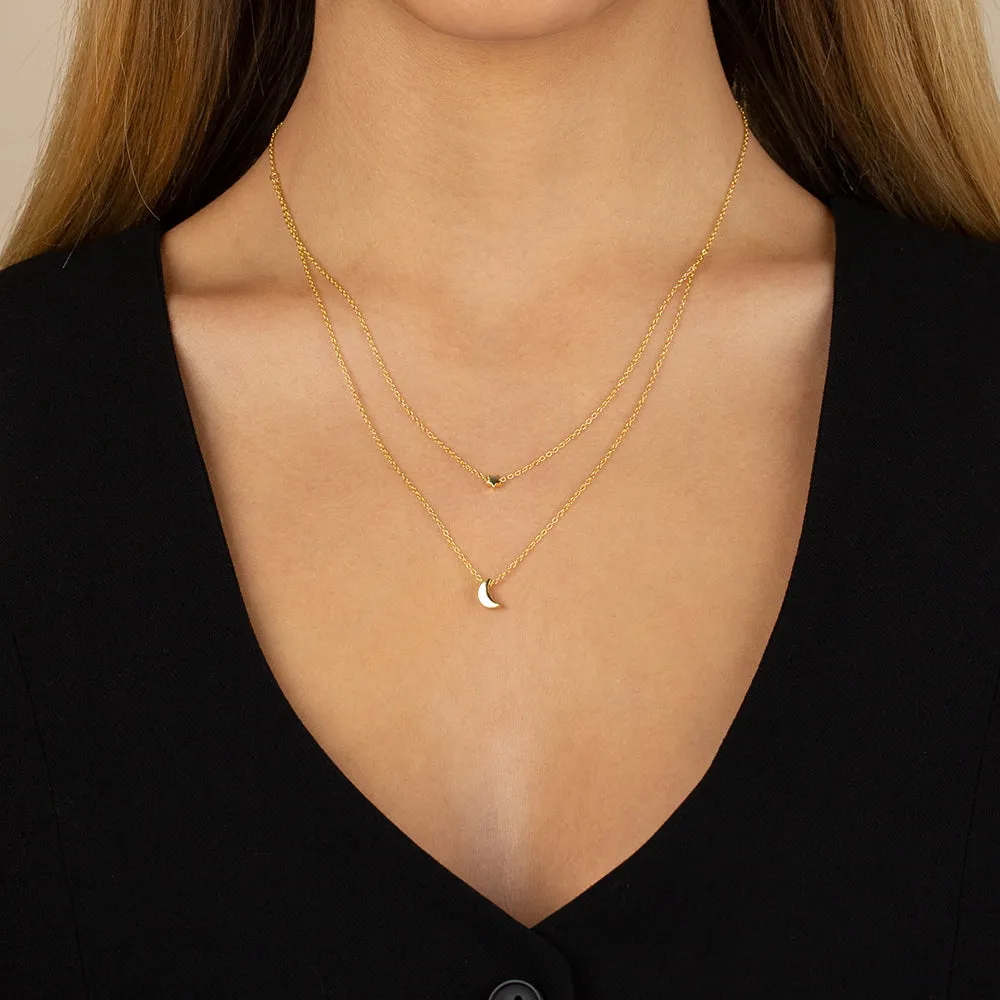 Mini Celestial 2 In 1 Necklace